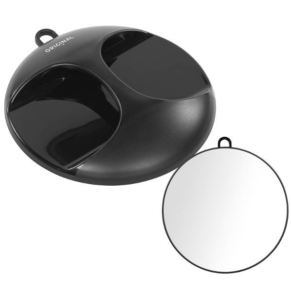 Nackspegel Luna svart 28 cm