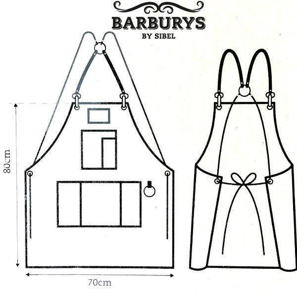 Barburys jeansförkläde