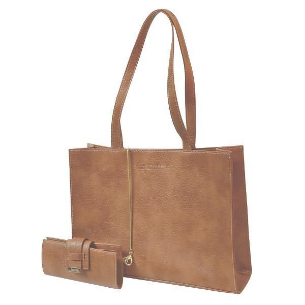 Stylistväska cognac