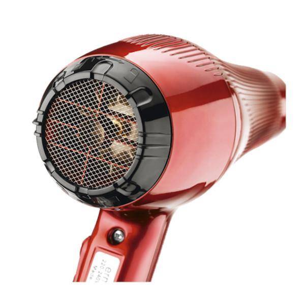Ermila Compact Tourmaline hårfön 2000 W röd