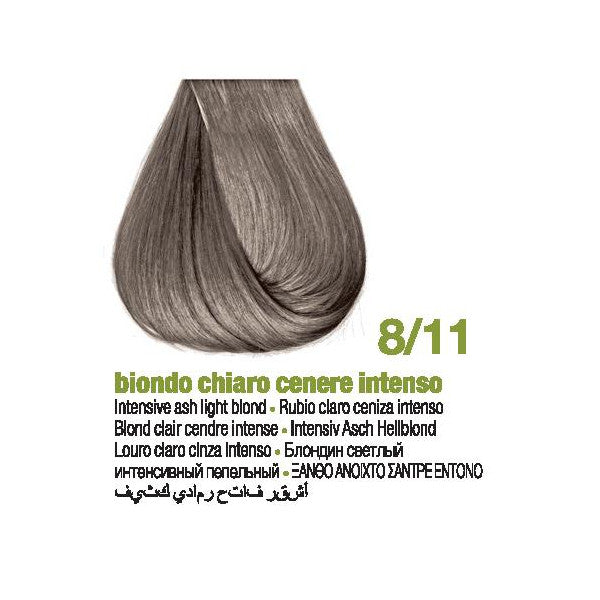 Keratin Color Zero Ammonia hårfärg intensiv ask 100 ml
