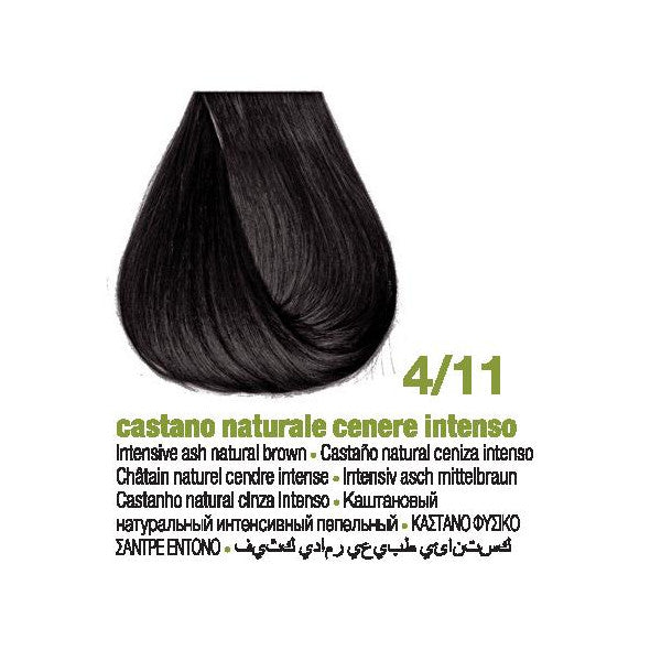 Keratin Color Zero Ammonia hårfärg intensiv ask 100 ml