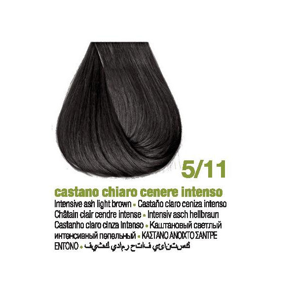 Keratin Color Zero Ammonia hårfärg intensiv ask 100 ml