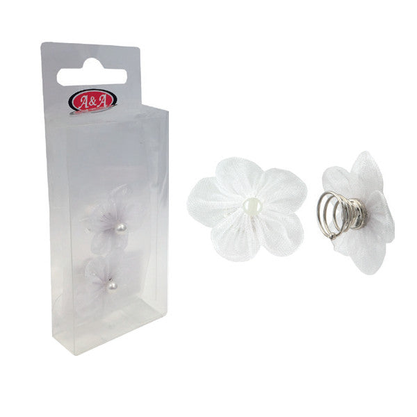 Hårspiral  blomma 2 st