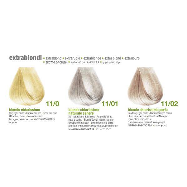 Keratin Color Zero Ammonia hårfärg extra blond 100 ml