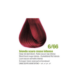 Keratin Color Zero Ammonia hårfärg röd 100 ml