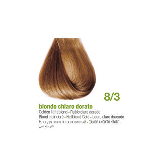 Keratin Color Zero Ammonia hårfärg guld 100 ml