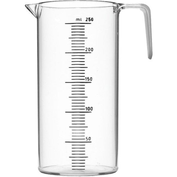 Mätglas plast 250 ml